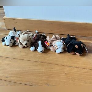 TY Beanie Babies Plush Dog Collection